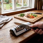 USB Rechargeable Electric Knife Sharpener Automatic Adjustable Kitchen Tool For Fast Sharpening Knives Scissors And Grinders Gadgets