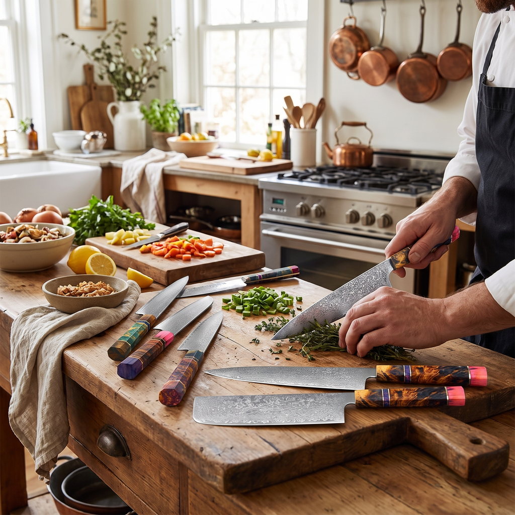 Stainless Steel Knife Set