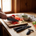 Black Ceramic Blade Knife Set