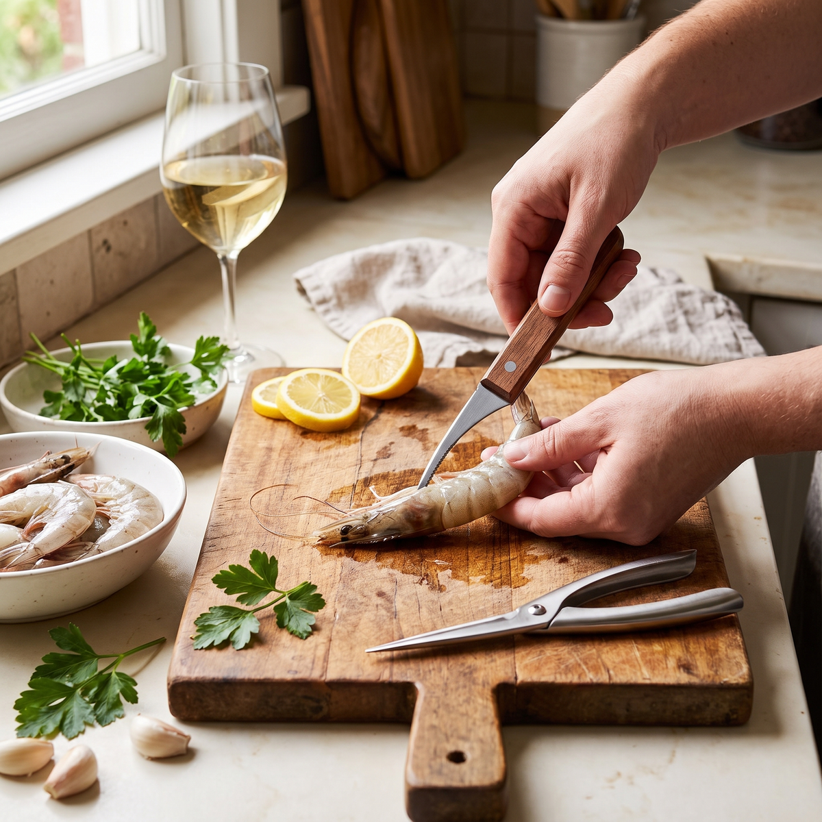 Shrimp Knife
