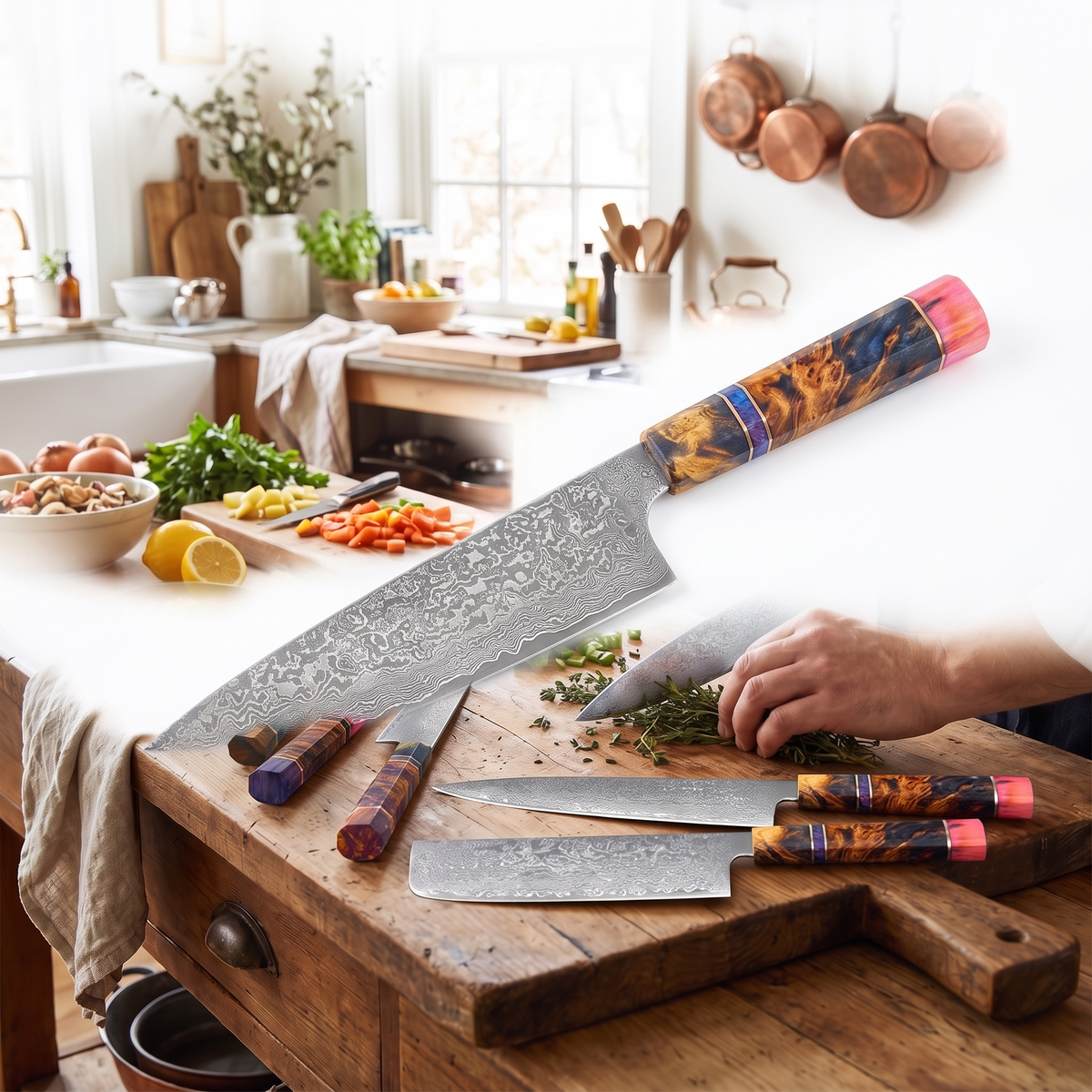 Stainless Steel Knife Set